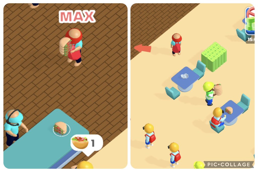 Papa Donerのゲーム画面｜ケバブ店を経営するシミュレーションゲーム 