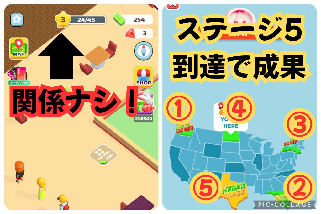 Papa Donerのポイ活成果条件解説｜店舗レベル5では達成にならず、ステージ5突破が条件